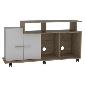 Rack Para Tv Valera  Miel Blanco