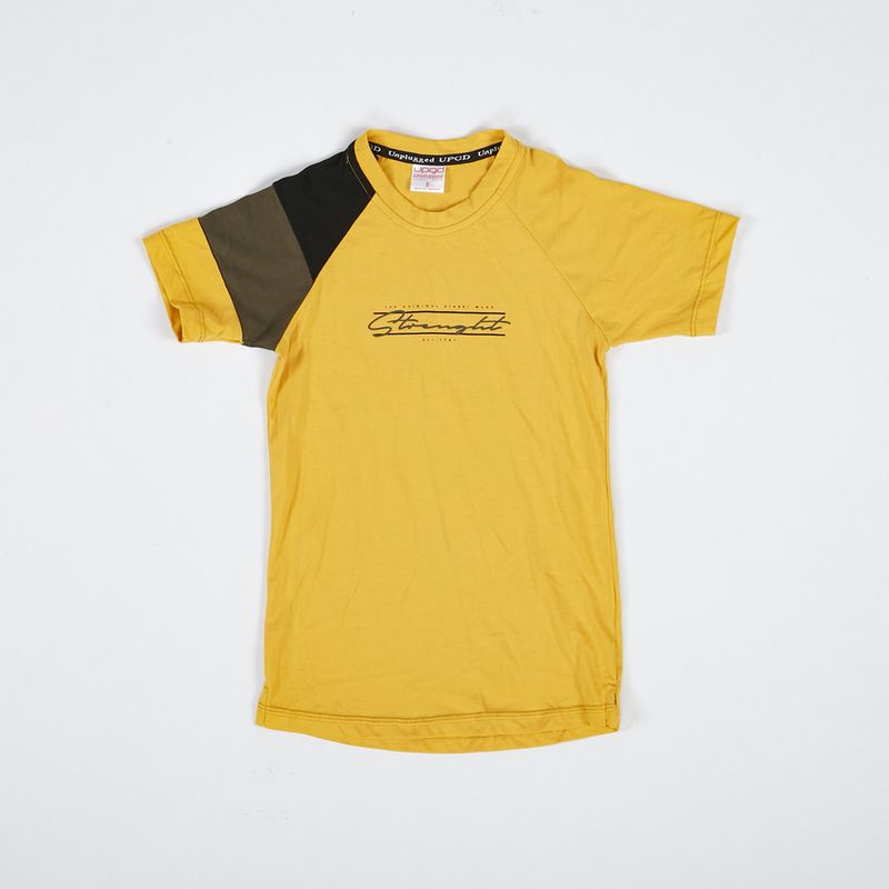 CAMISETA-UNPLUGGEED-NIÑO-73258-MOSTAZA