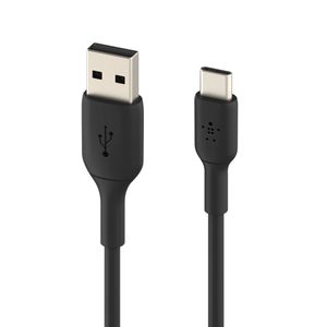 Cable USB-C a USB-A BOOST CHARGE (15 cm, negro)
