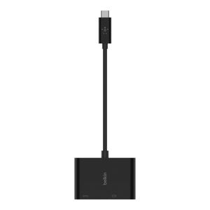 Adaptador USB-C a VGA + carga