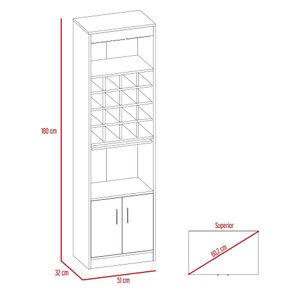Mueble Bar Kava Coñac