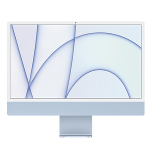 iMac 24" 4,5K - Chip M1 - AZUL