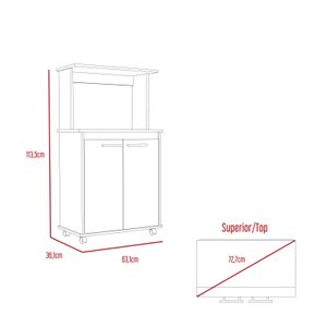 Auxiliar de Microondas Mancheter RTA Blanco
