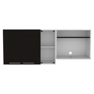 Gabinete Superior Gina Cocina RTA Blanco + wengue