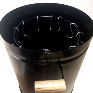 Asador Barril Ahumador Lamina de Hierro 10 Lb