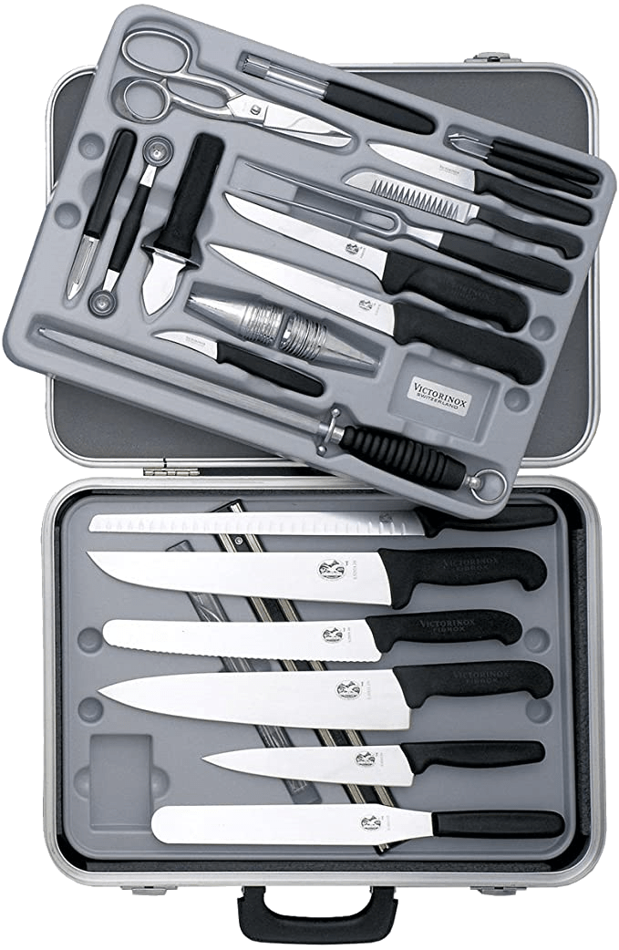 Juego de Cuchillos para Chef Profesional - 9 piezas - Victorinox