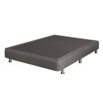 COMBO-FANTASIA-COLCHON-OPTIMS-120X190CM---BASE-CAMA-SOMIER-PLUSS-M2-LINO-GRIS----ALMOHADA---PROTECTOR