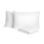 COMBO-FANTASIA-COLCHON-GALAXY-140X190CM---PROTECTOR---BASE-CAMA-SOMIER-PLUSS-M2-LINO-GRIS--2-ALMOHADAS