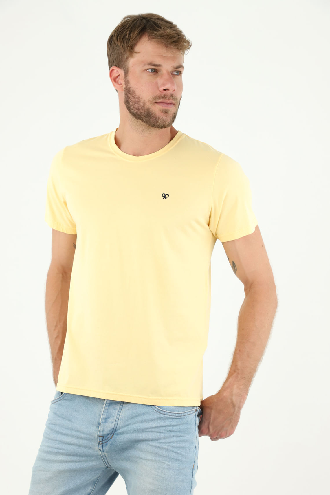 Camisetas Amarillas Hombre