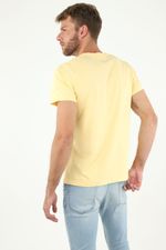 Camiseta amarilla para hombre - Agaval