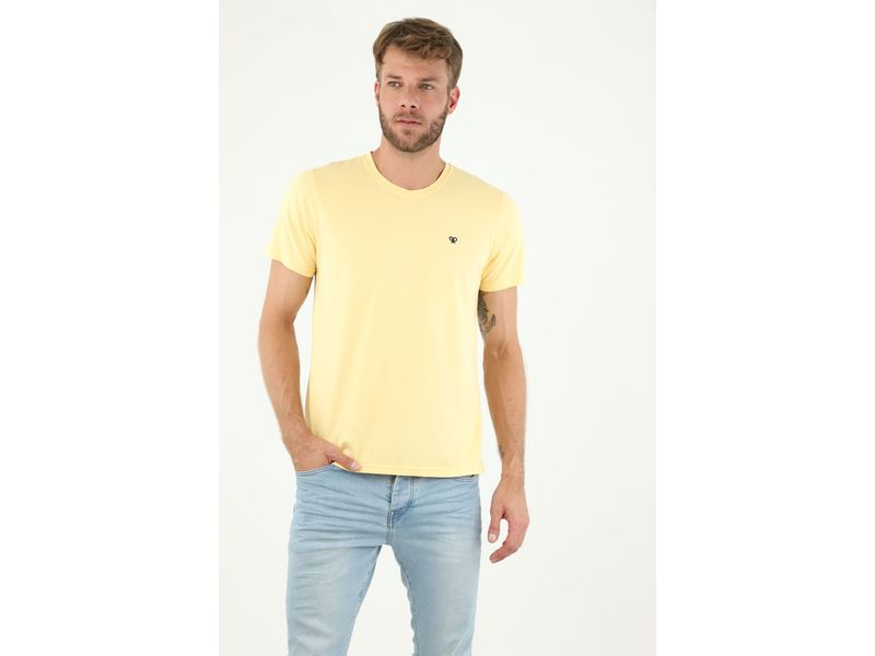 Camiseta amarilla para hombre - Agaval