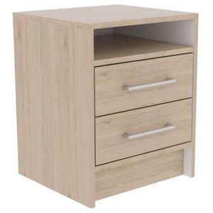 Mesa de Noche Eter RTA Rovere + Blanco