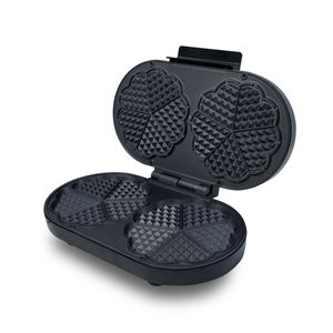 Wafflera Negra de 2 Puestos Home Elements