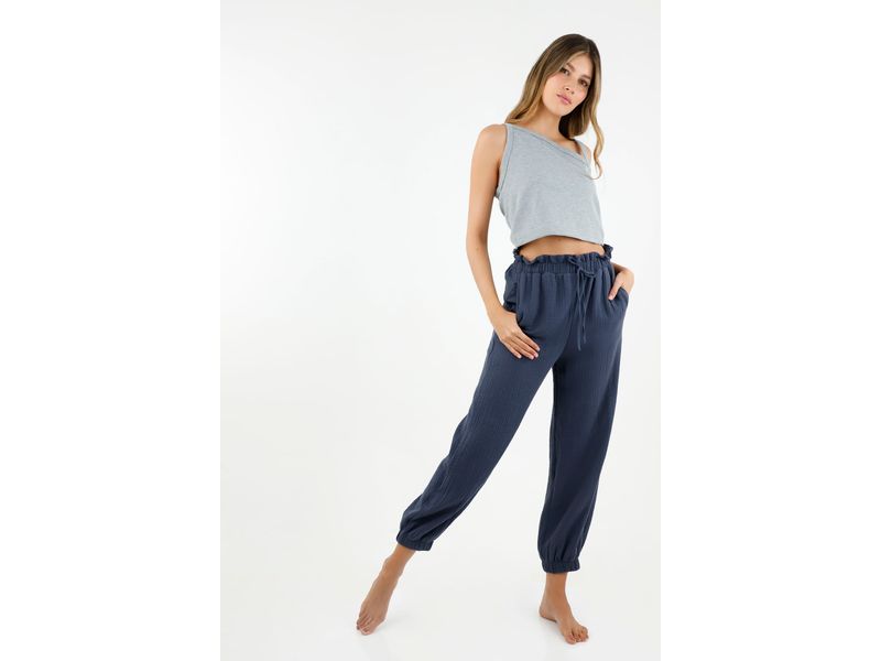 Jogger azul para mujer - Agaval