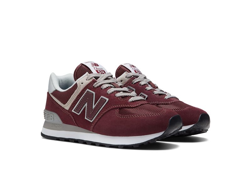 Tenis new balance mujer cheap color vino