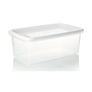 Recipiente  Rectangular 2L Blanco