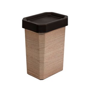 Caneca-Papelera Estrabins Vaiven 10L IML Rovere Café