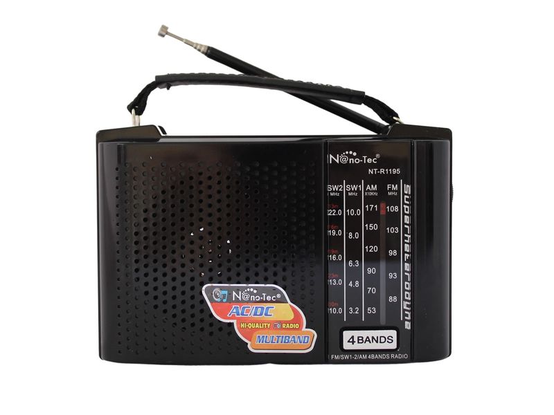 Radio parlante digital portatil recargable am fm NANOTEC