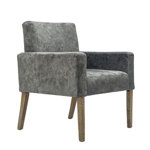 Silla Dtiva Sidney Tela/gris P/nat