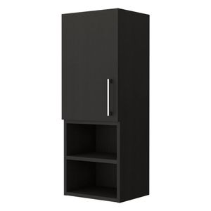 Gabinete de Baño Oporto, Wengue, con dos entrepaños ZF