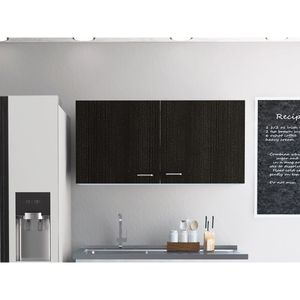 Gabinete Superior Cantabria, Blanco y Negro, ideal para espacio reducidos ZF