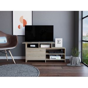Mesa para TV Maory, Beige, para televisor de 40 pulgadas
