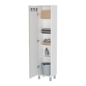 Muebles Aseo Jalisco, Blanco, Con 4 entrepaños y amplio espacio de almacenamiento