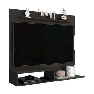 Panel de TV Ascher, Wengue, con espacio para televisor de hasta 55 pulgadas ZF