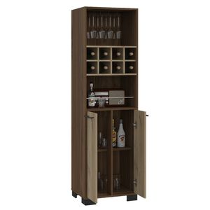 Bar Marsel, Castaño y Café claro, 2 puertas y espacio para porta copas