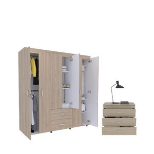 Combo Habitación Pax, Closet + Comoda