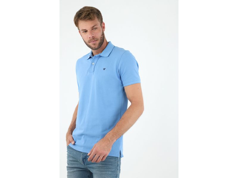 Sjeng Patelo - Azul - Camiseta Tenis Hombre