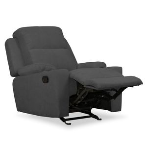 Sofa Reclinable Mec Marsella Tela/Gris