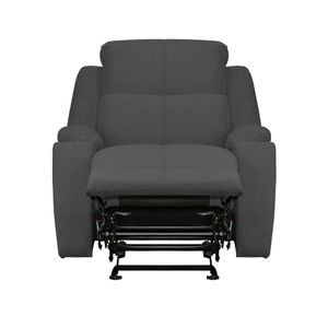 Sofa Reclinable Mec Marsella Tela/Gris