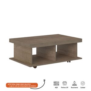 Mesa Centro Bertolini Dunas Canela