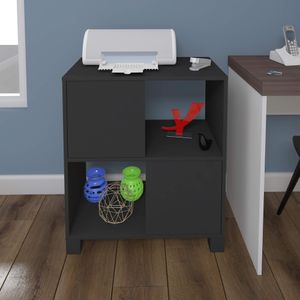 Biblioteca Estantería Librero Bertolini Color Negro