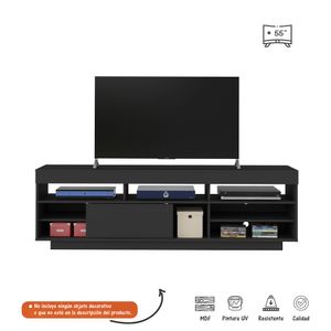 Mueble de TV 55" Bertolini Color Negro