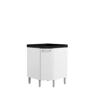 Mueble Esquinero Inferior Evidence Plus Blanco