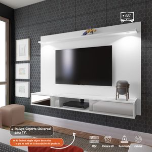 Panel Platinum Para Pantalla Hasta 55 Bertolini Blanco