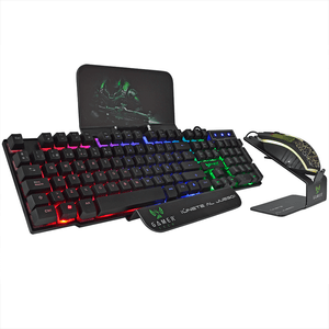 Combo Usb Teclado Y Mouse Gamer Tech Gt680C