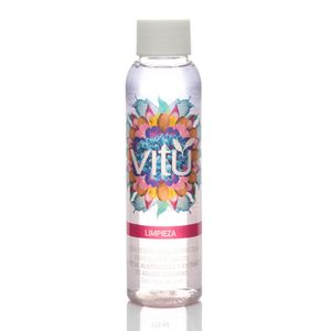 Loción Desmaquilladora Dual Vitu Para Ojos Y Labios Con Aceite De Almendras Y Extracto De Aguas Marinas