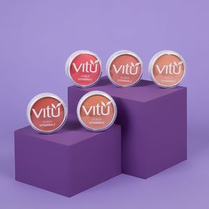 Rubor Compacto Vitú Vitamina E