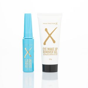 Promoción Pestañina Lash Maker Max Factor Tono Negro Waterproof + Desmaquillador Max Factor