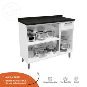 Mueble Inferior 1,05m Bertolini Multipla con Mesón