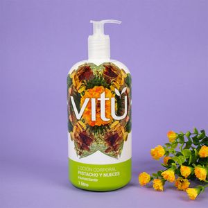 Loción Corporal Vitú Pistacho Y Nueces