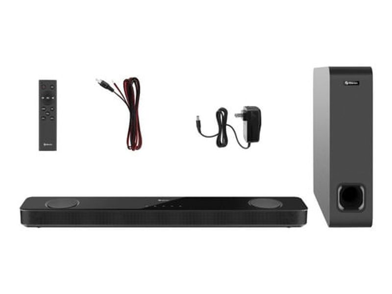 BARRA DE SONIDO CON SUBWOOFER PARA TV DE 900 WPMPO CON BLUETOOTH STEREN  BSD-505