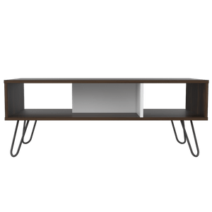 Mesa de Centro Vassel RTA Habano + Blanco