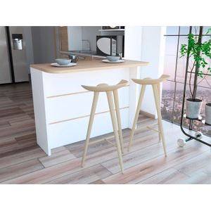 Barra Auxiliar Fendi RTA Blanco + Rovere