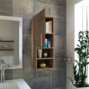 Mueble Auxiliar de Baño Barcelona RTA Miel