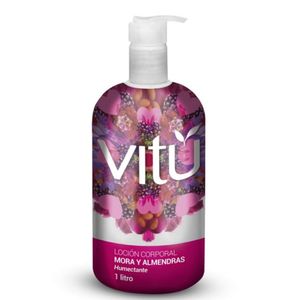 Vitú Loción Corp Mora Y Almendras 1Lt