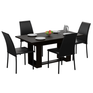 Comedor Volder, Wengue, con amplia superficie